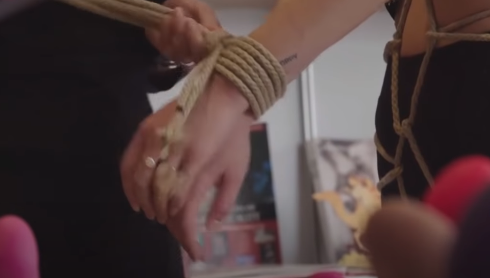Bondage avec corde