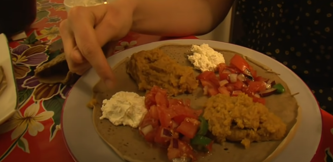 Plat typique de la cuisine éthiopienne