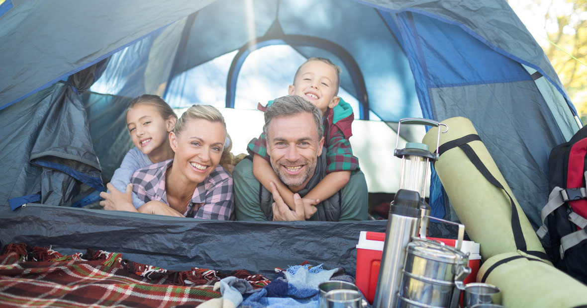 camping en famille