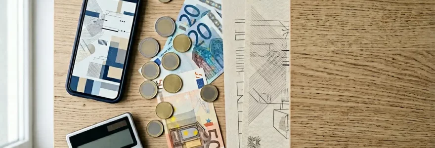 Concept visuel illustrant la fiscalité des revenus issus des plateformes collaboratives